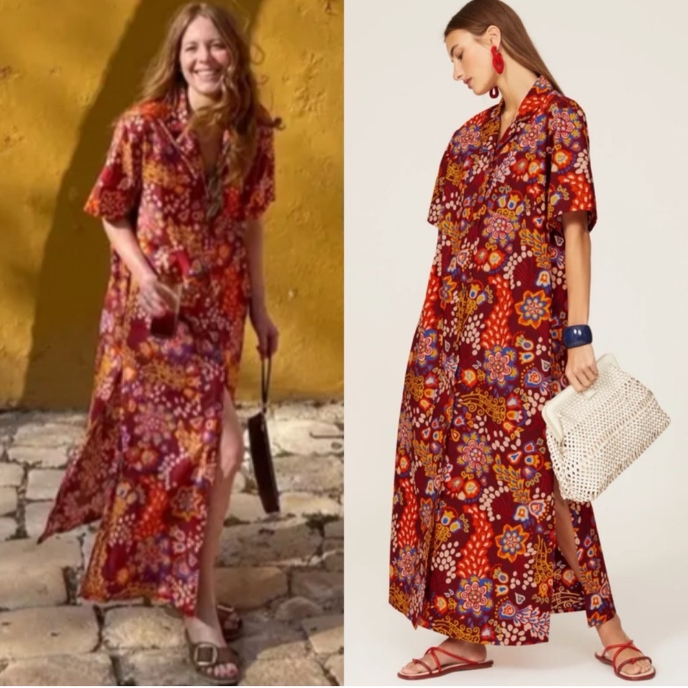 La DoubleJ Bowling Maxi Dress in Size XL